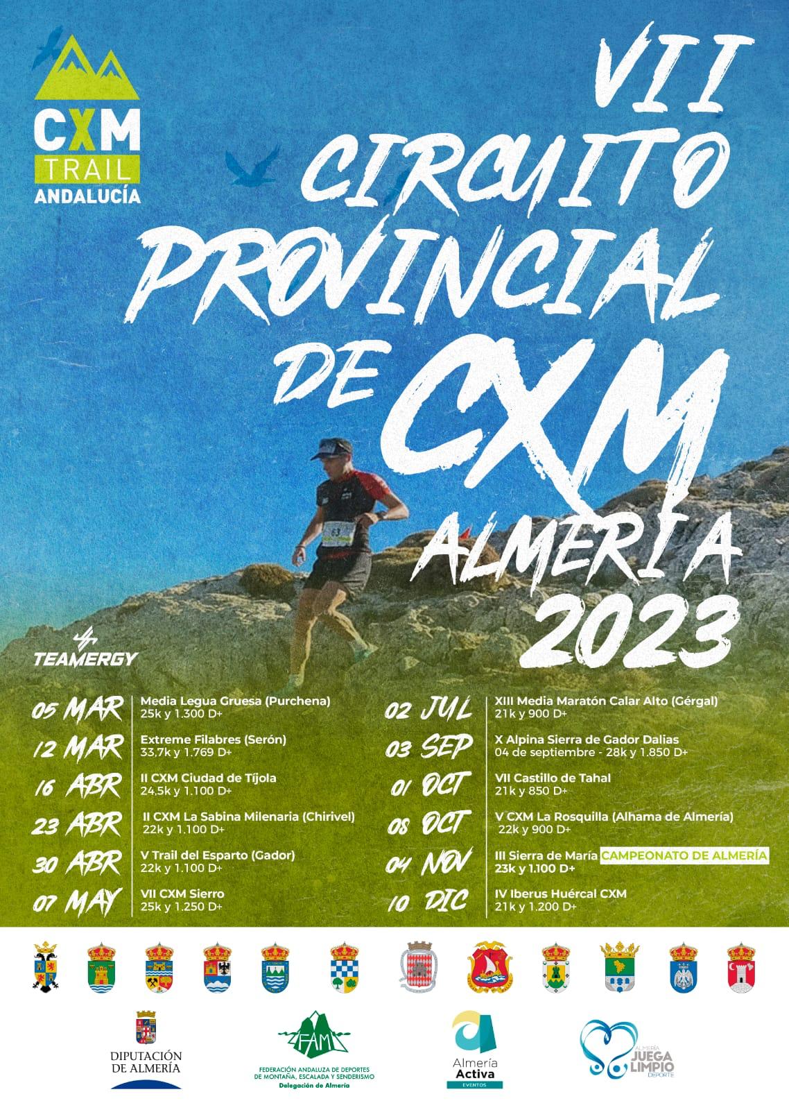 VII Circuito Provincial de CXM Diputación de Almería. Alhama de Almería 8-10-23