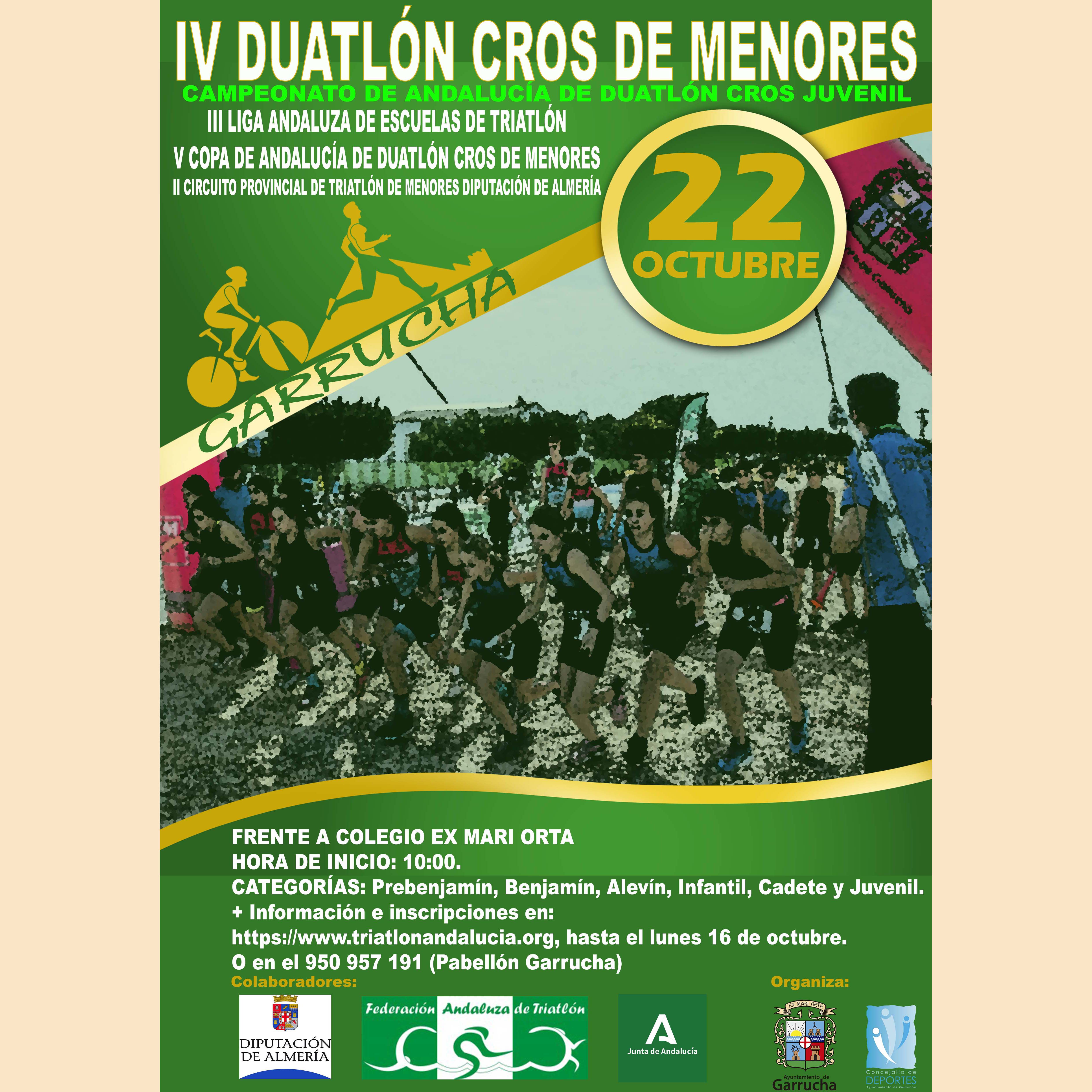 IV DUATLÓN CROS DE MENORES DE GARRUCHA 